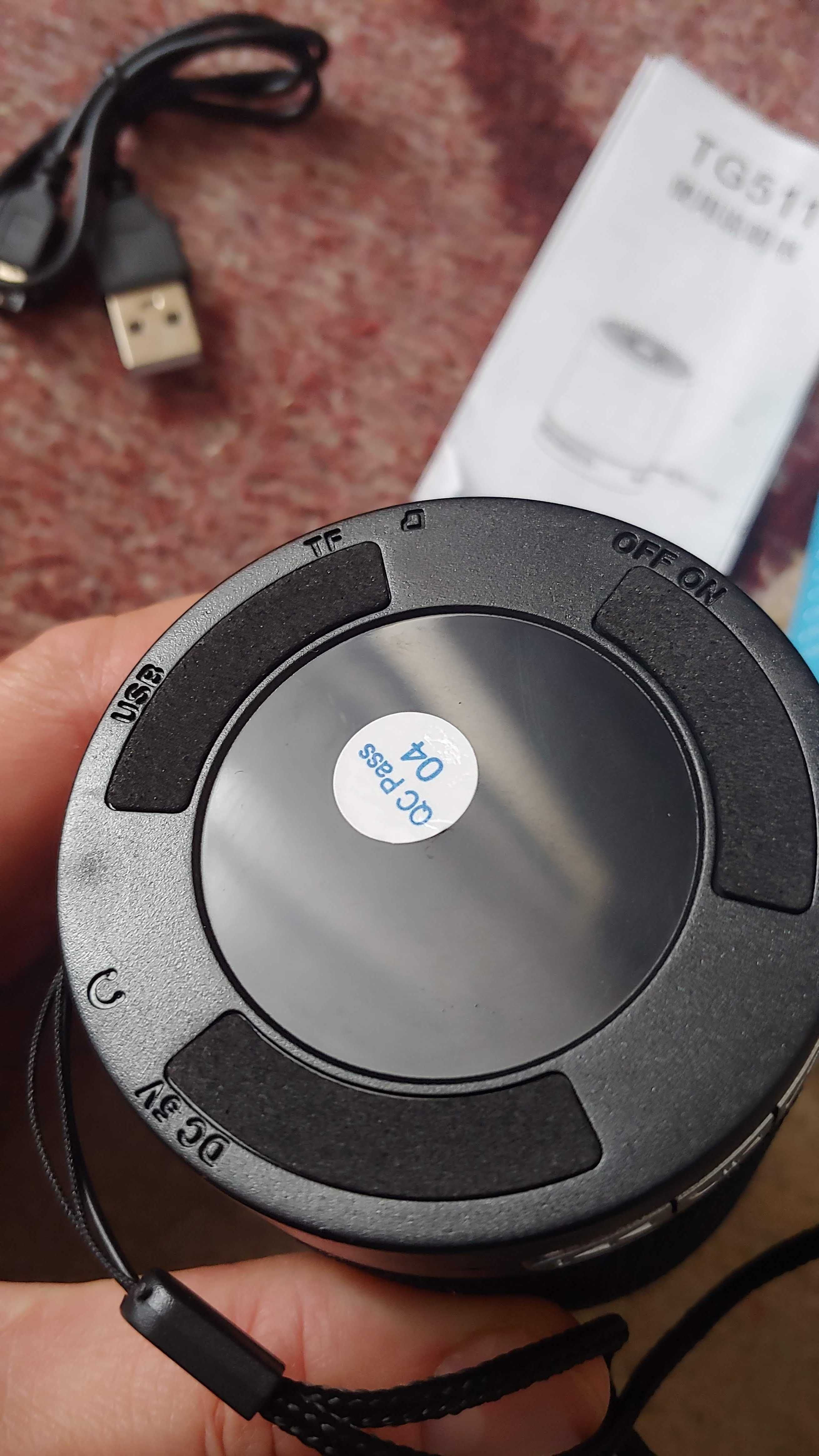T&G 511 Беспроводная Колонка Bluetooth MicroSD Басс Звук Классный Нов