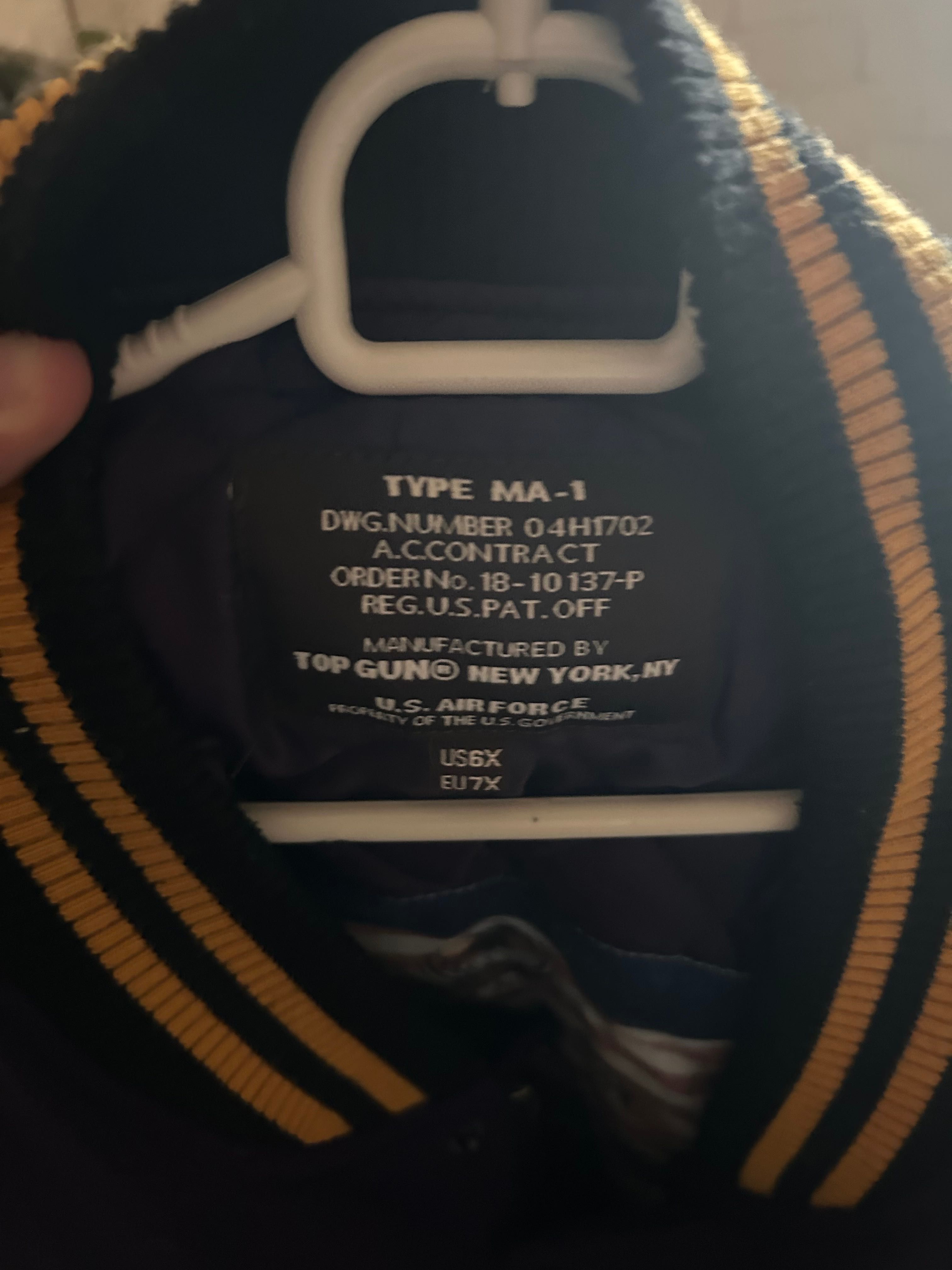 kurtka bomber TopGun G.O.A.T