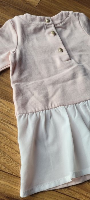 Cienka bluza/tunika z falbanką f. Maggie Zoe - rozm. 3 latka