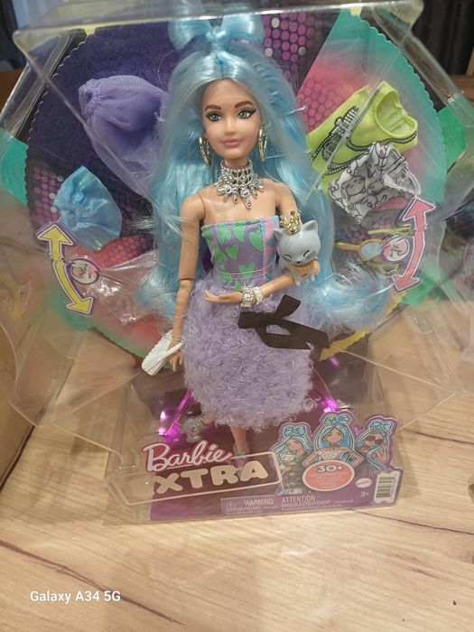 Barbie extra z dodatkami  prezent na Mikołaja Święta