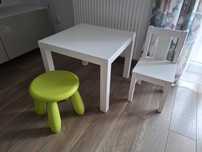 Oddam za darmo - Stolik, krzesełko i stołek Ikea