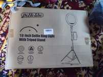 Lampa Kosmetyczna Podłogowa PEHESHE 10'' Selfie Ring Pierścieniowa