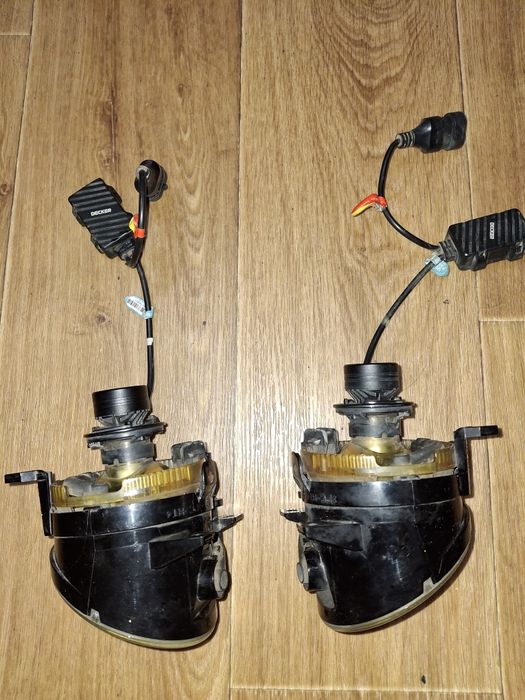 Противопуманные фары volkswagen golf 5 с лед лампами