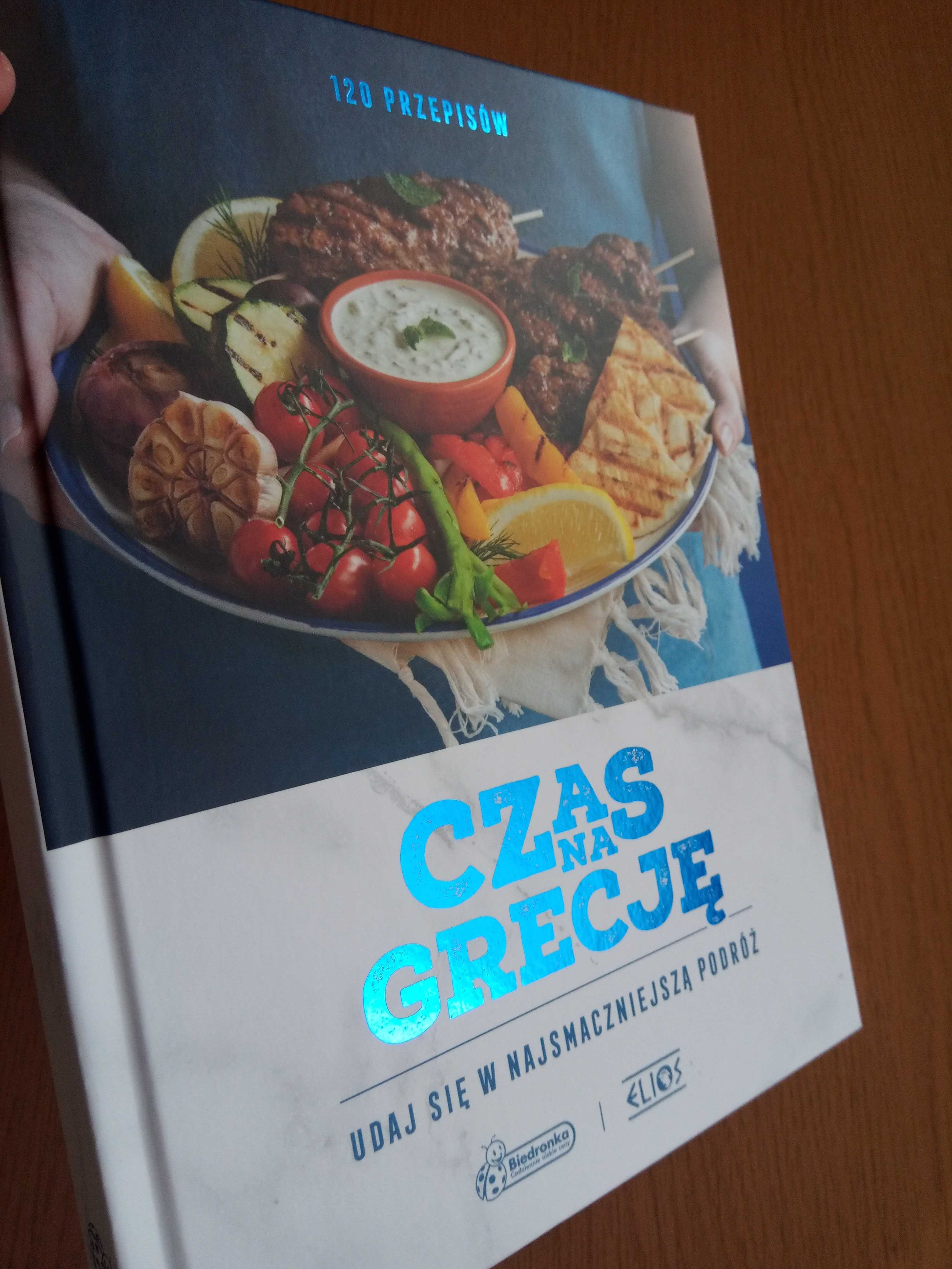 Książka z przepisami "Czas na Grecję"