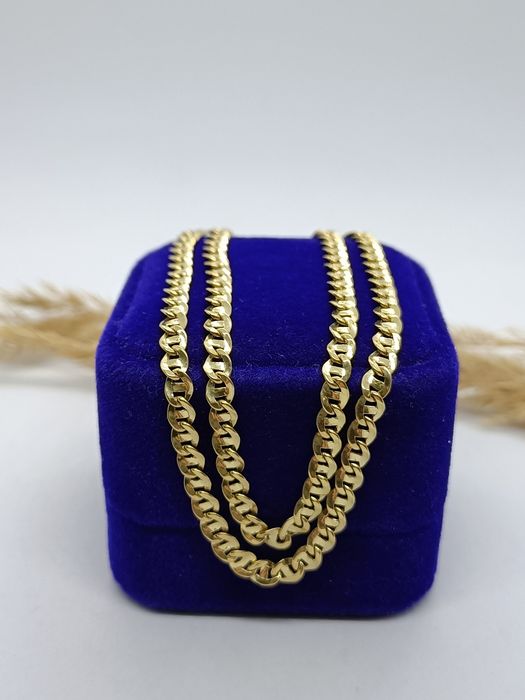 Łańcuszek marino ze złota, złoto pr 585