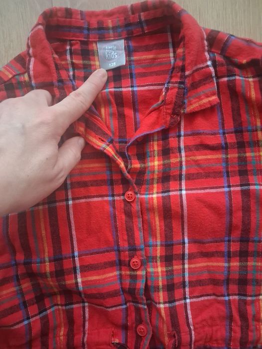 Sukienka/tunika świąteczna 128 cm