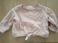 Bluza H&M r. 98/104 pudrowy róż