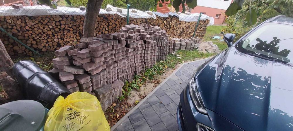 Kostka brukowa [16zl/mkw], bruk, polbruk gr. 6cm + Obrzeża