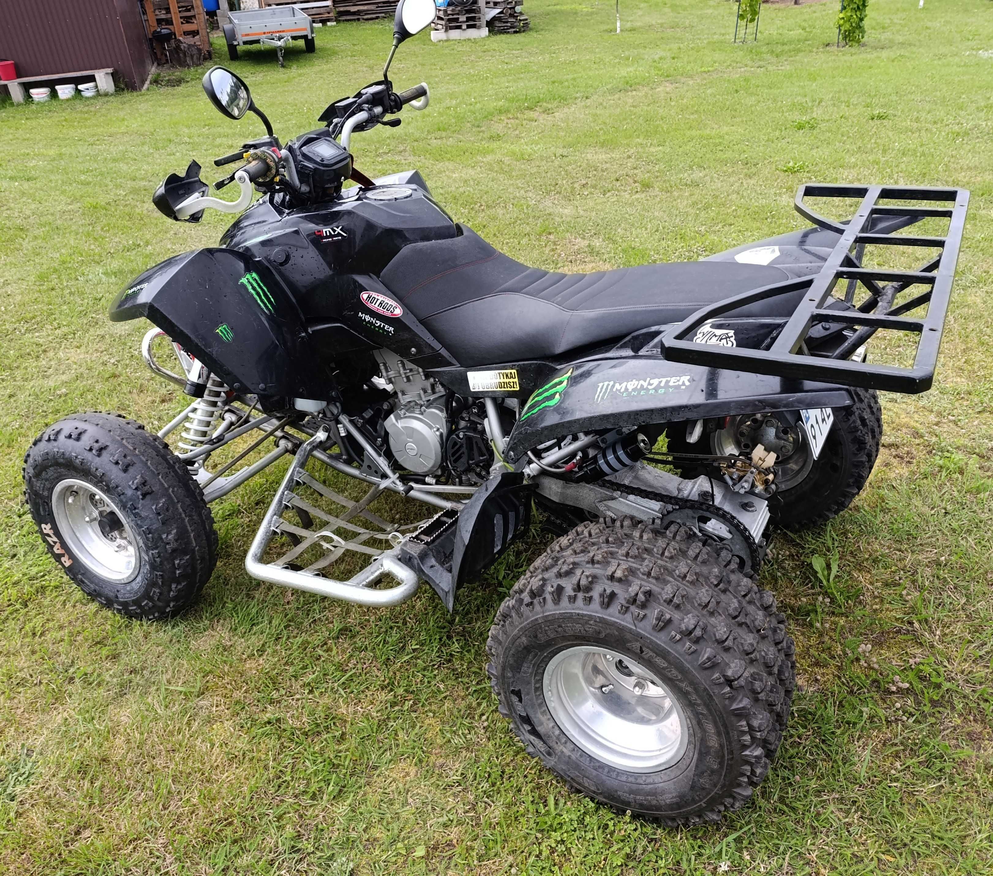 Quad Access Lucky Star 450 zarejestrowany z homologacją