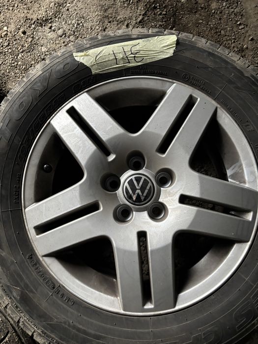 Диски R15 VW Bora, Golf, Tour : 5/100  ЕТ38 6,5j Dia57,1