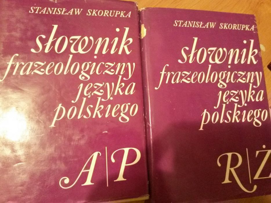 Słownik frazeologiczny języka polskiego 2 tomy