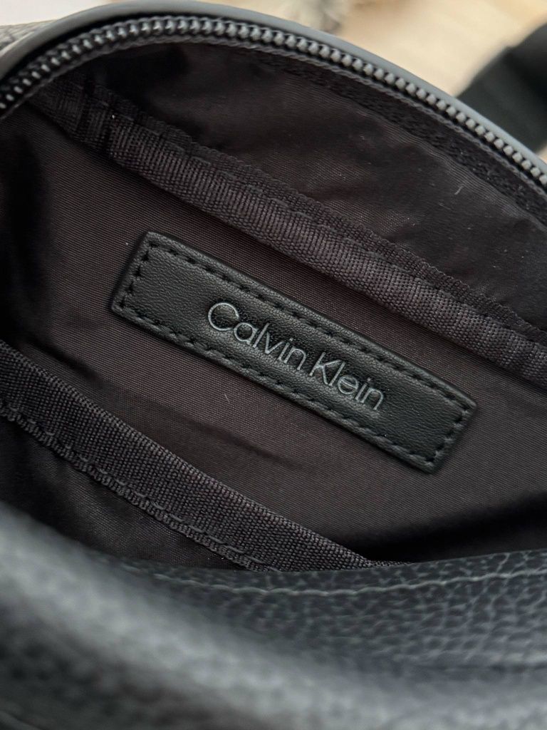 Saszetka męska Calvin Klein czarna oryginał