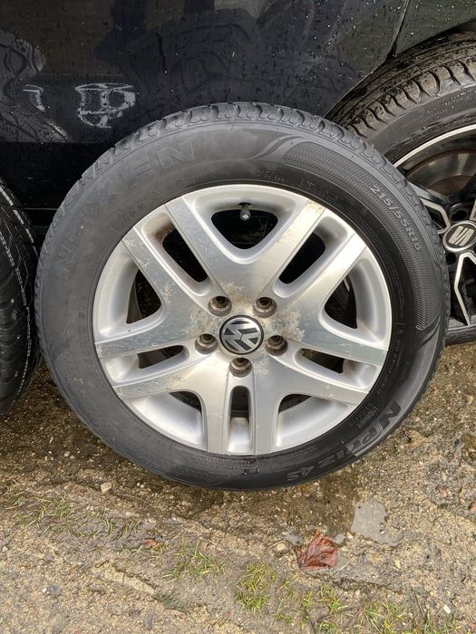Alufelgi vw z oponami 215/55/16