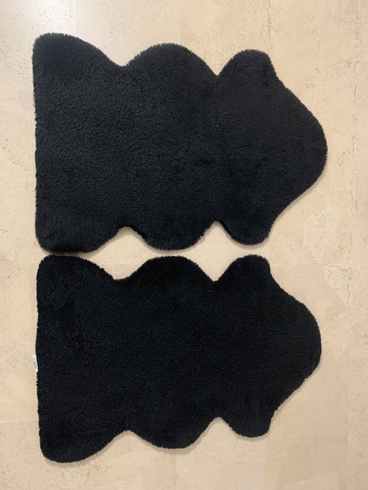 Tapete liso FOX PRETO 60X90CM