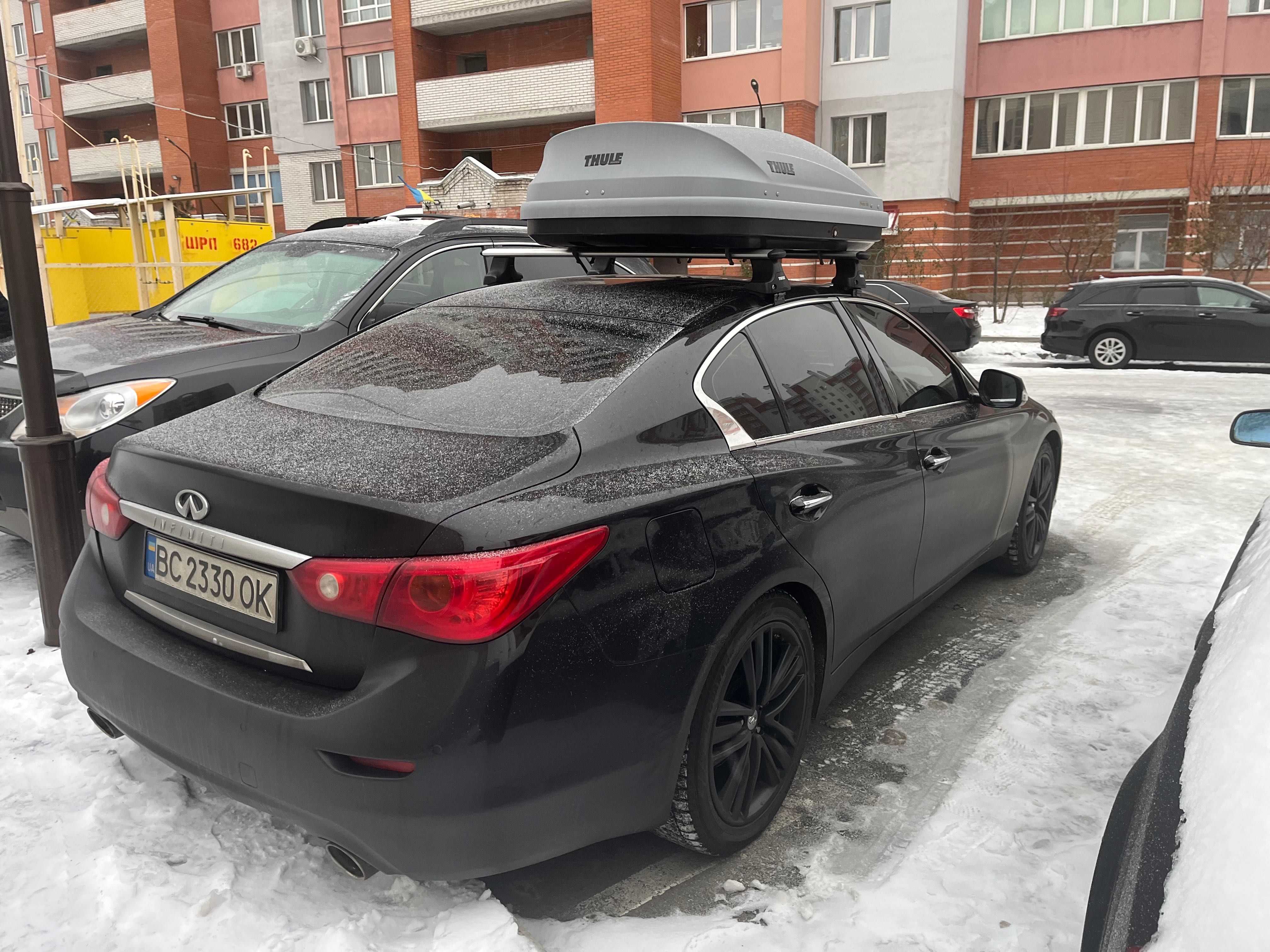 INFINITI Q30 QX30 багажник поперечини рейлінги