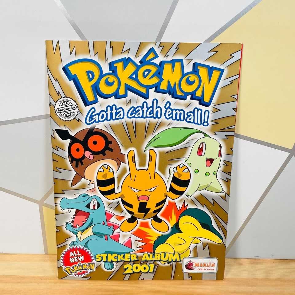 Pokemon Gotta Catch em All Sticker Album Nintendo 2001 Merlin