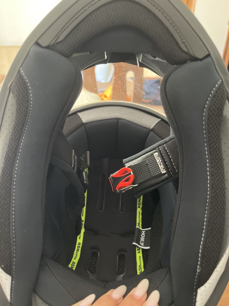 Capacete de mota