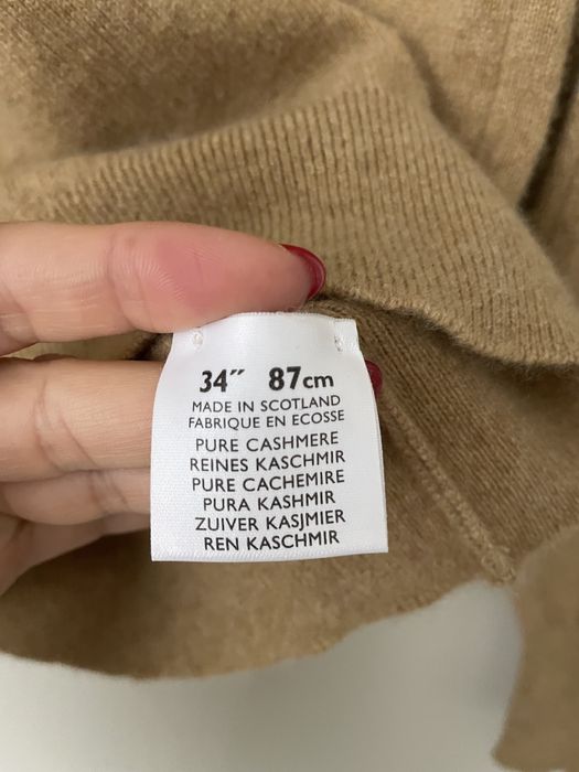 100 % кашемір светр гольф Xs