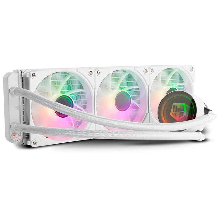 Water Cooler Nox M-360 ARGB 360mm Branco – Novo de Alta Performance