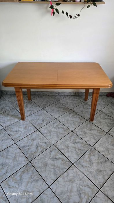 Stół 140cmx85cm + 50cm dostawka