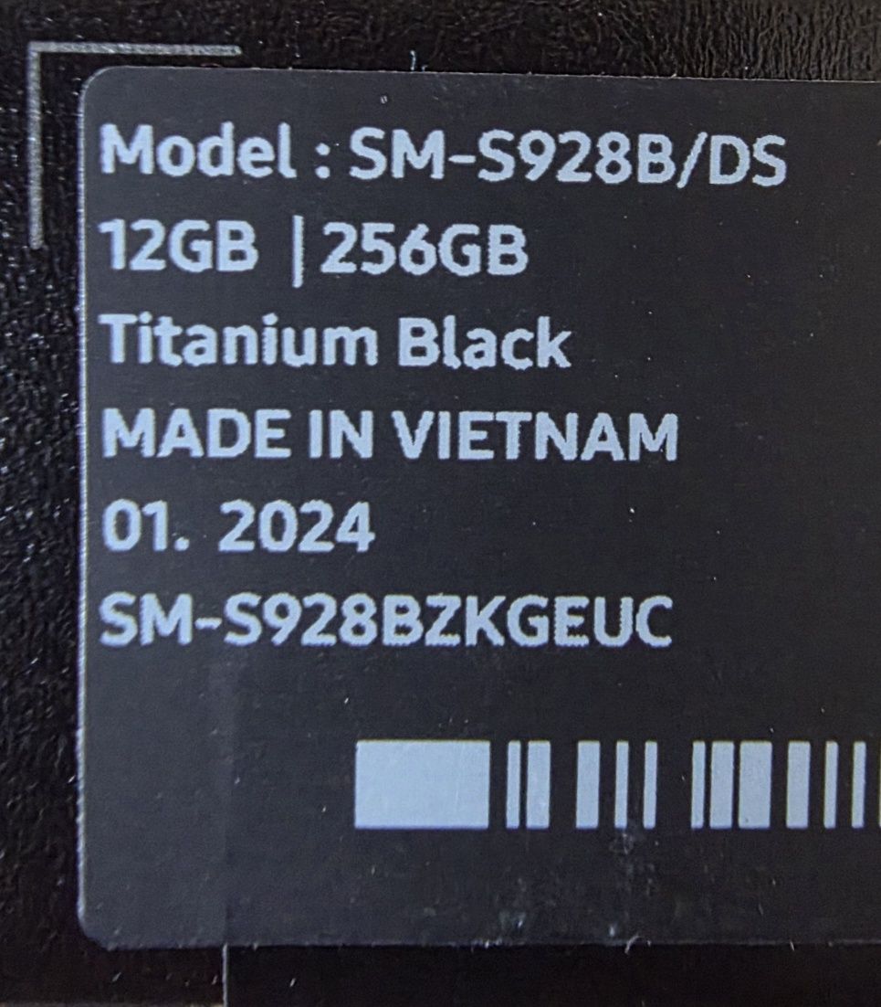 Galaxy S24 Ultra 12/256GB Titanium Black (гарантія до 26.01.26)