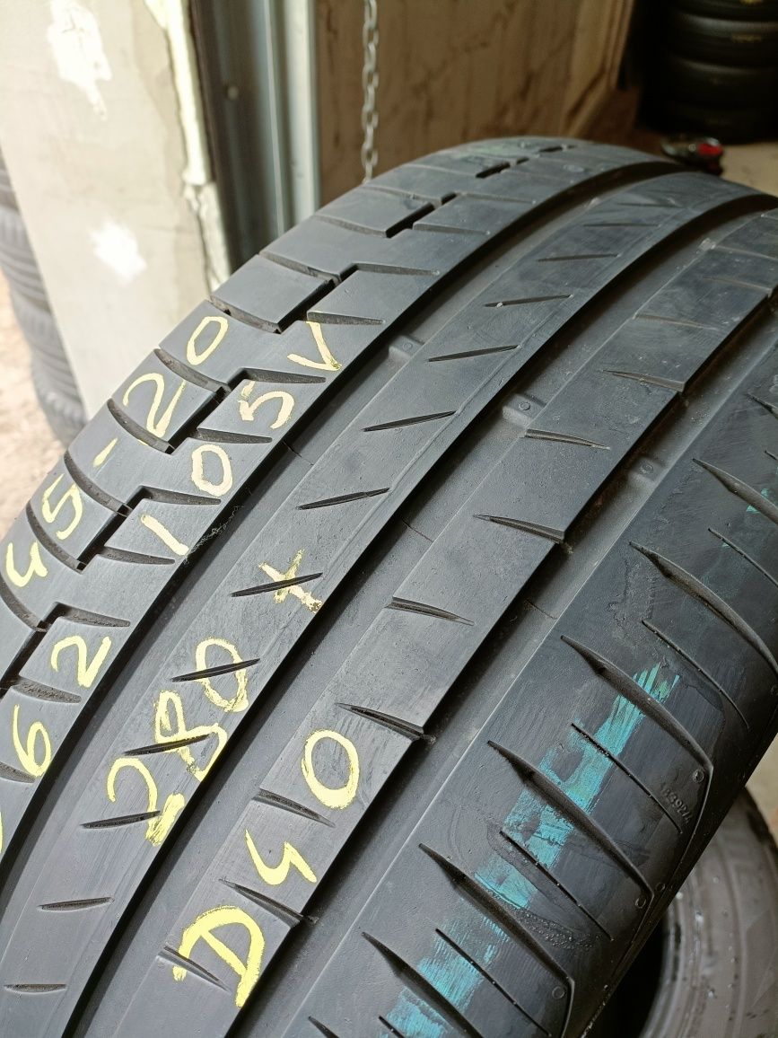 D40, 1 sztuka 255/45r20 Continental PremiumContact 6 z 2020r 6.2mm