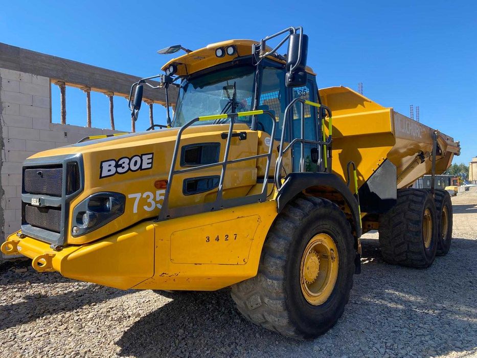 Wynajem Wozidła przegubowego  30 ton BELL B30E, B30D,  Terex 40 Ton