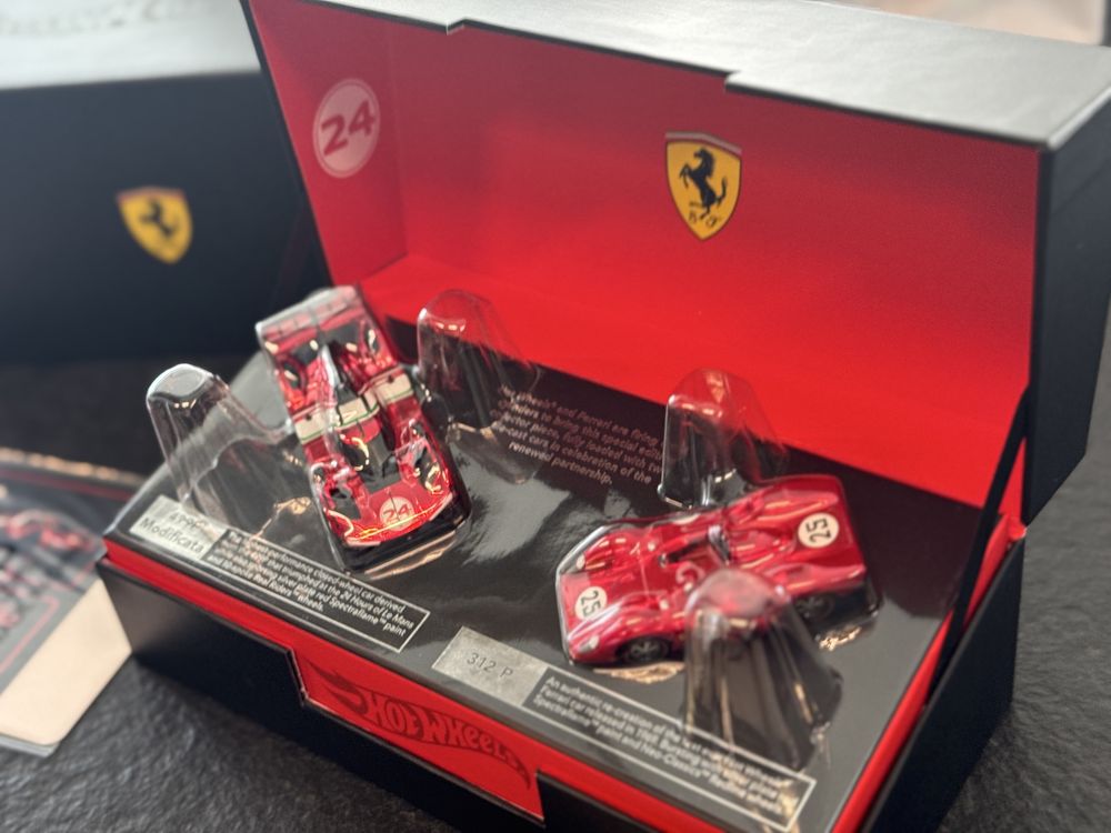 Hot Wheels x Ferrari Heritage Set 499P Modificata RLC 312 P STH TH