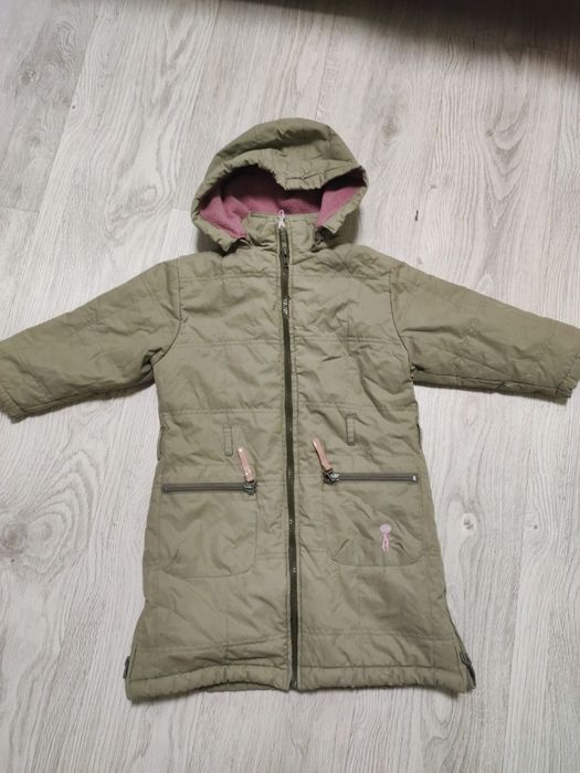 Куртка - плащ подовжена