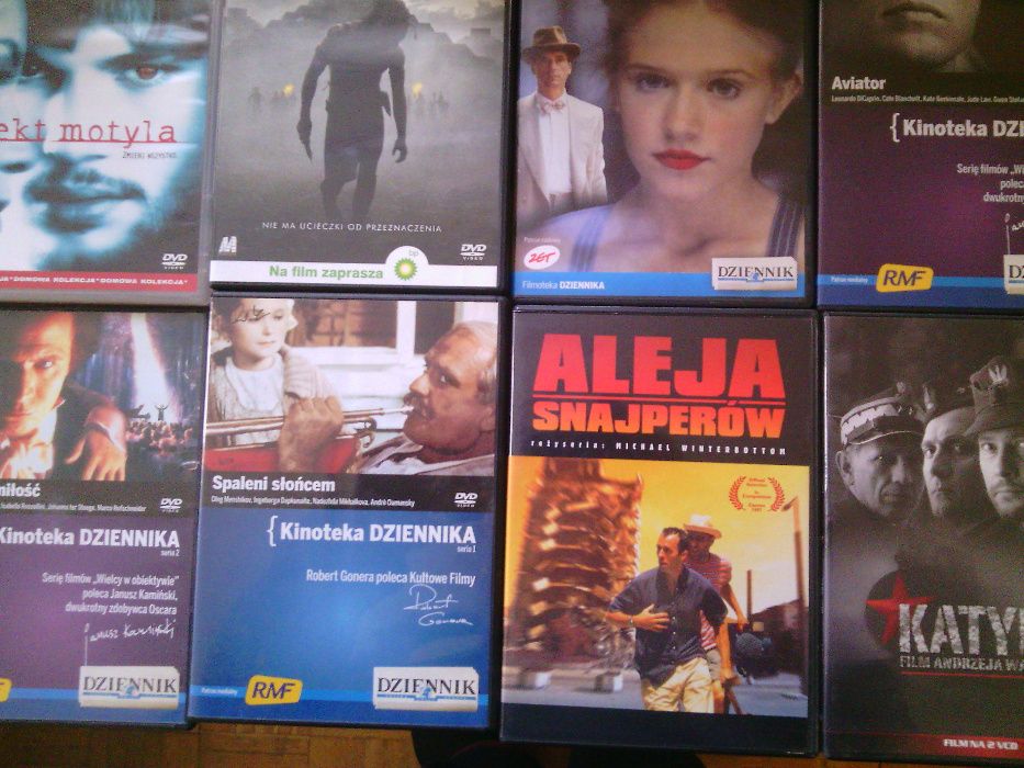 Nowe filmy DVD- ok. 200 tytułów