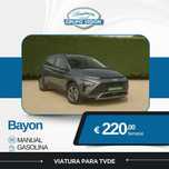 Aluguer de VIATURAS TVDE a partir de 220€ semanais