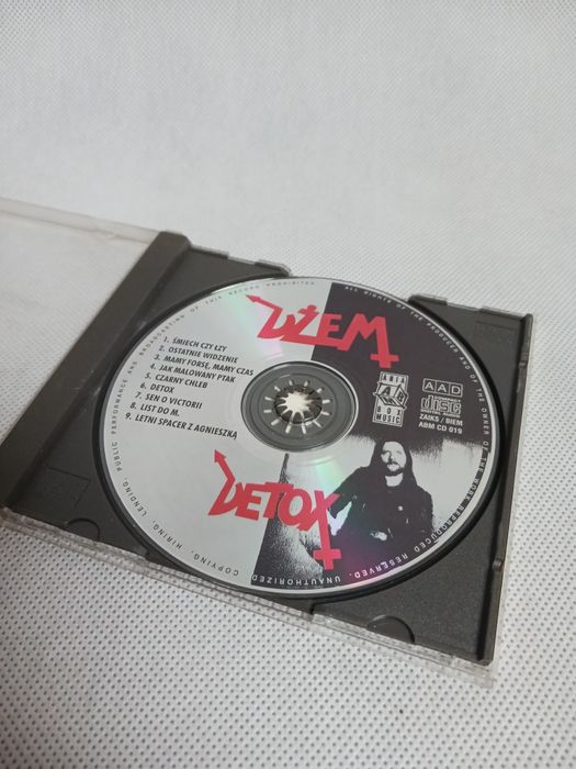 Płyta CD zespołu Dżem "Detox"