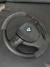 Bmw f10 f11 f01 f07 f06, руль в зборі з airbag. Алькантара