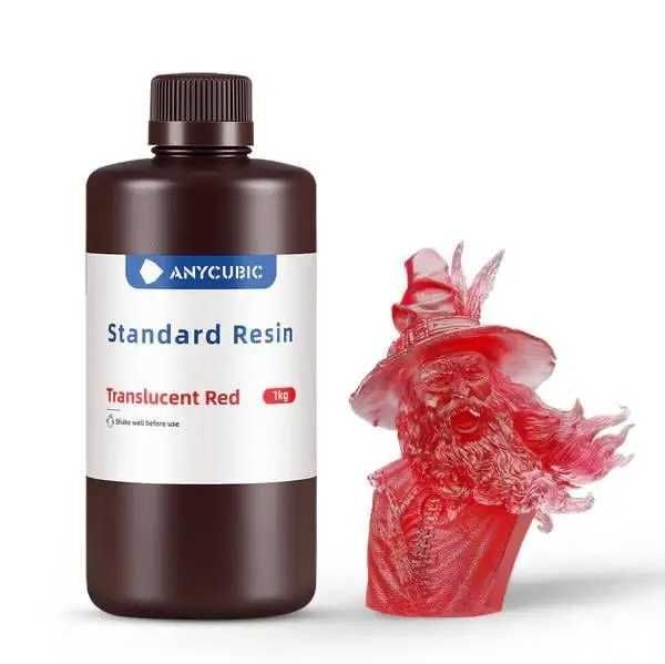 Смола для 3d принтера Anycubic 405nm Translucent Blue/Red