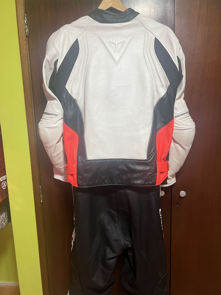 Dainese casaco e calcas cabedal