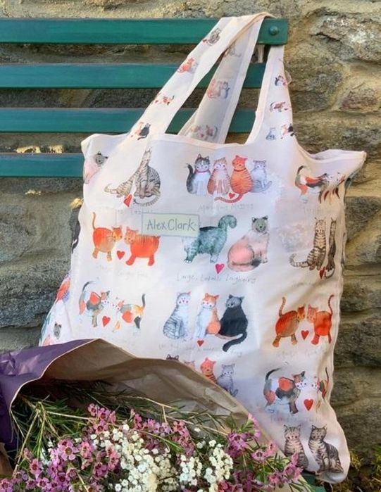 Torba na zakupy RE12 Koty Szoperka na zakupy oprawa: folia