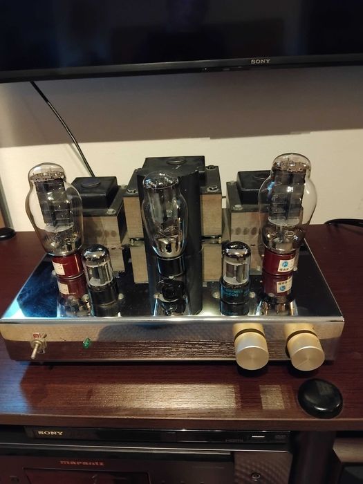 Sistema completo com amplificador a válvulas