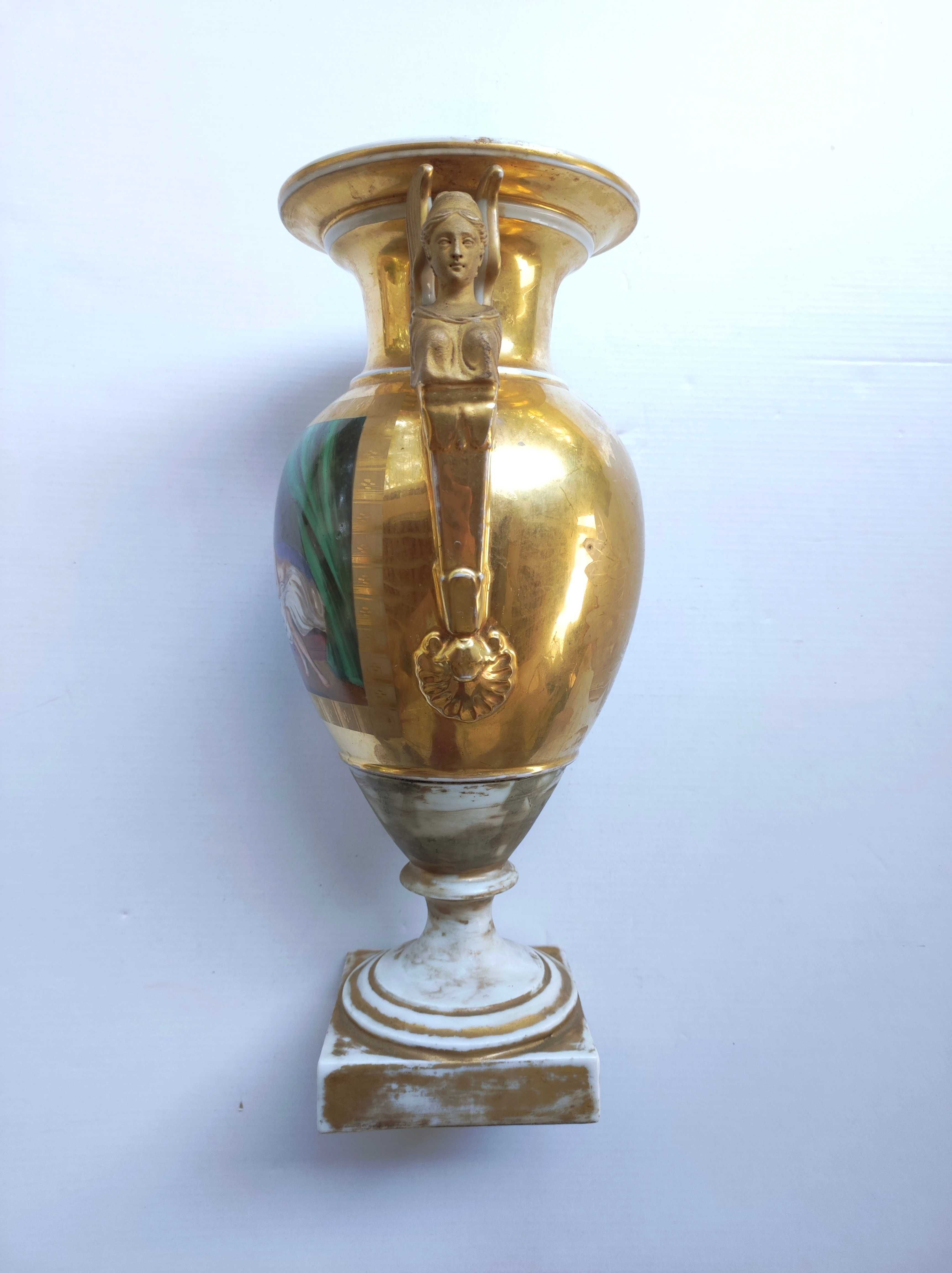 Jarra porcelana francesa estilo império  séc. XIX