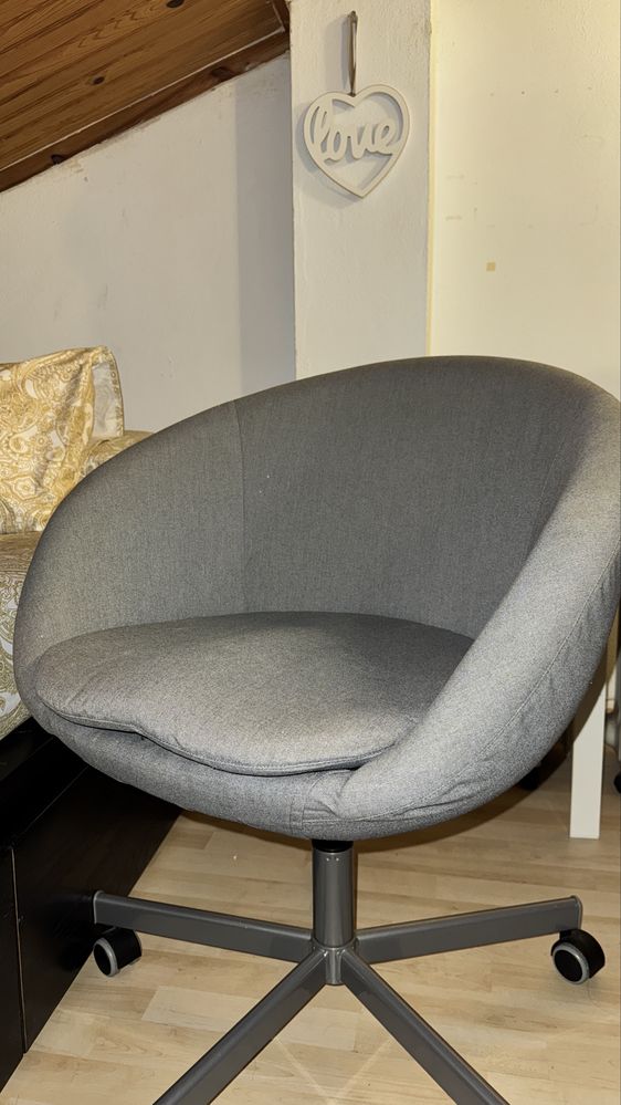 Cadeira Escritório Cinza - IKEA