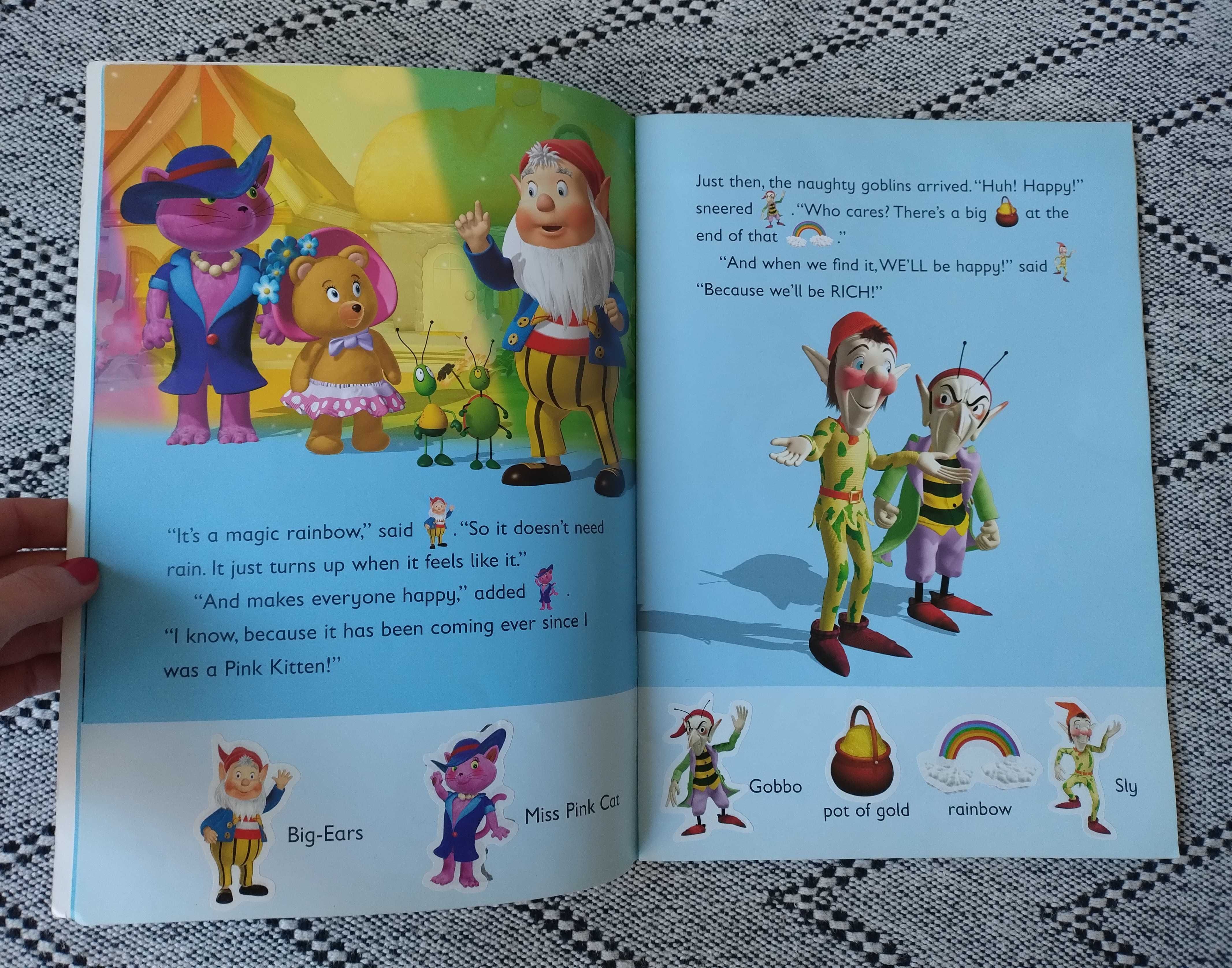 Learn to read with Noddy the Rainbow Chaser książka dzieci angielski