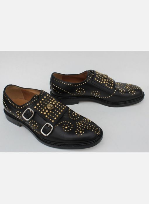 Туфлі GUCCI Double Monk Feline Tiger Монки