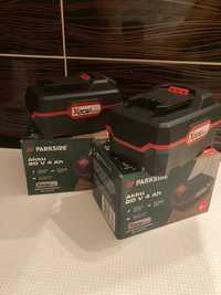Akumulator / Bateria Parkside 4 Ah x20V team 2 sztuki