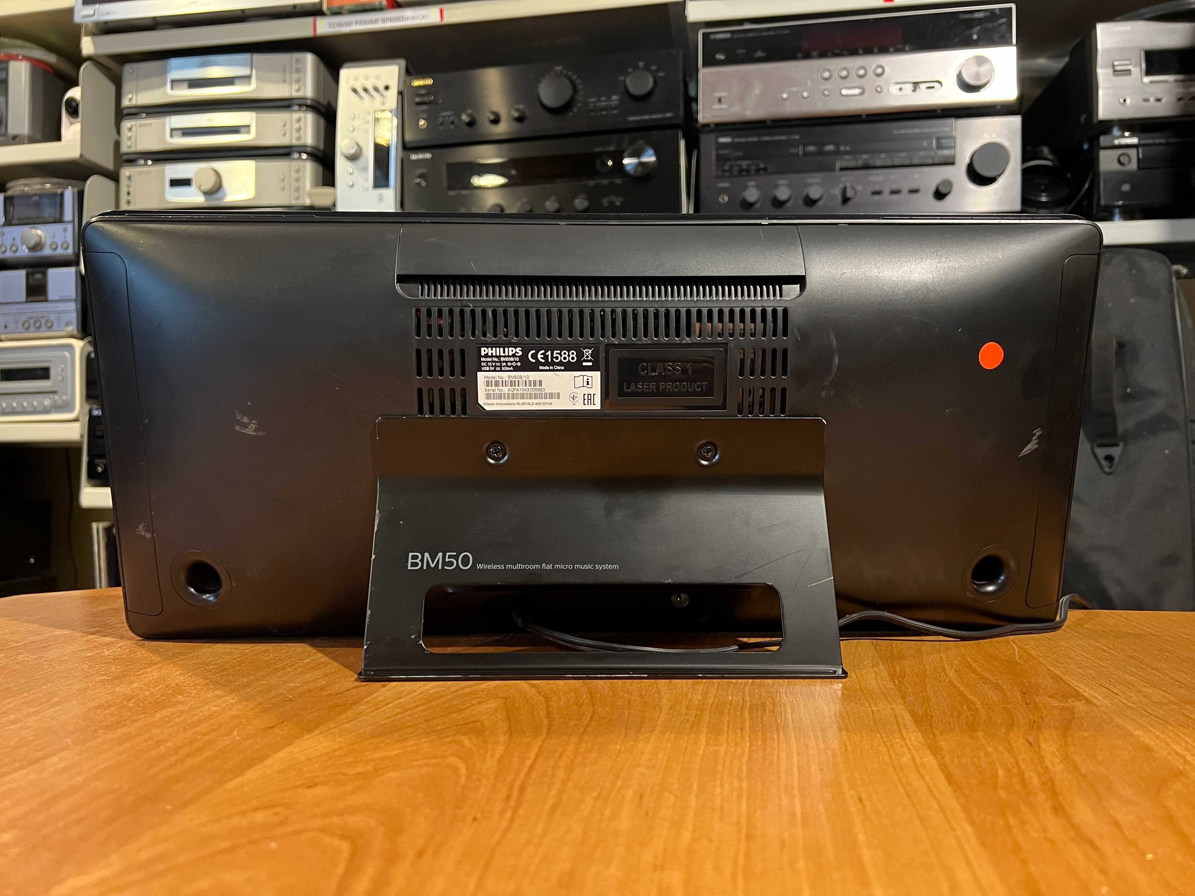 Wieża Philips BM50B z Bluetooth, CD, USB, Audio Room