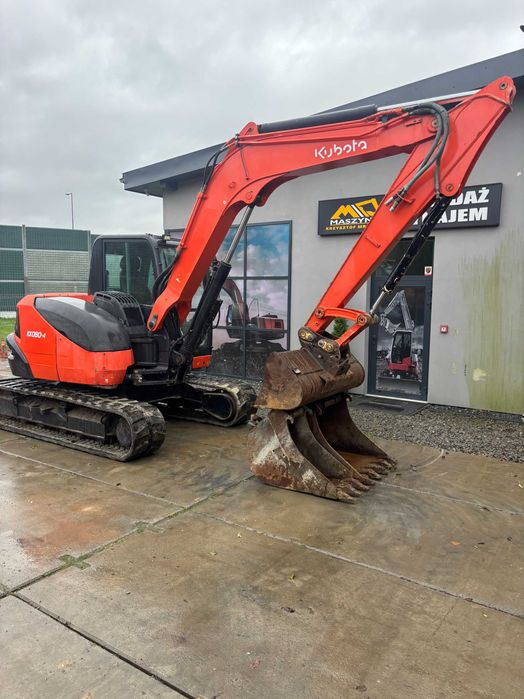 Minikoparka Kubota KX080-4 z 2017r.waga 8315kg ,klima,U-48,U-36,KX030.