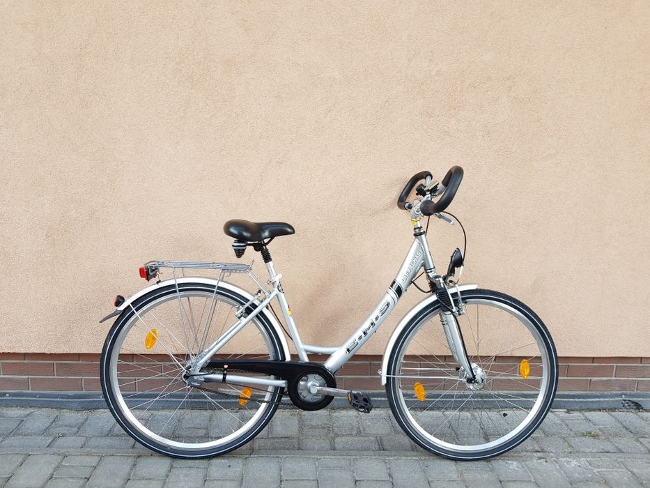 Rower damski miejski EMS Koła 28 SHIMANO aluminium okazja WYSYŁKA