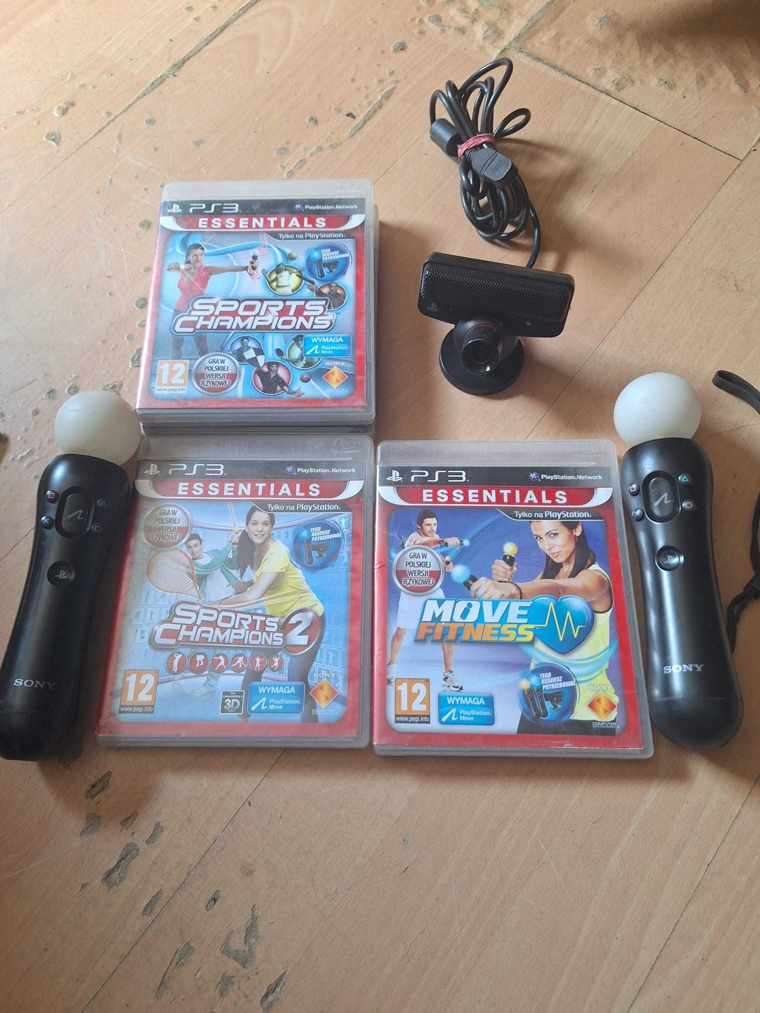 Playstation 3  PS MOVE + Gry Zobacz!