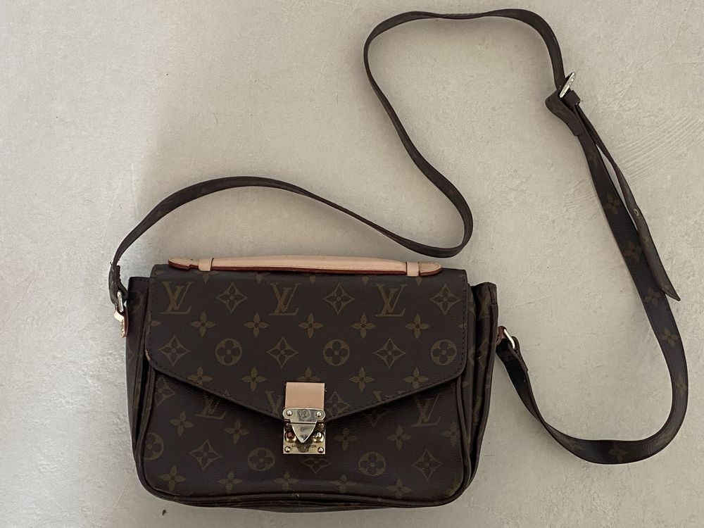 Louis Vuitton torebka listonoszka brązowa