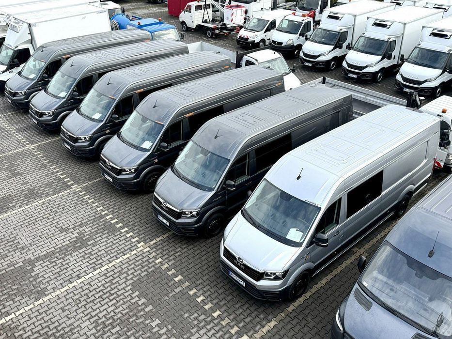 Mercedes-Benz Sprinter  3.180 Automat 7-OSÓB Brygadówka EXTRA LONG L5H3 Nowy 2024 Crafter Man