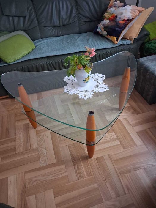 Stolik kawowy szklany