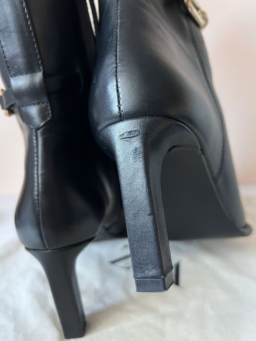 Шкіряні ботінки zara,ботильйони